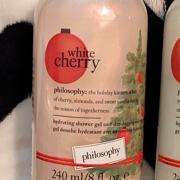 White Cherry Pistachio Dreams Hydrating Shower Gel Philosophy Bundle Of 2 8 oz - Picture 3 of 8